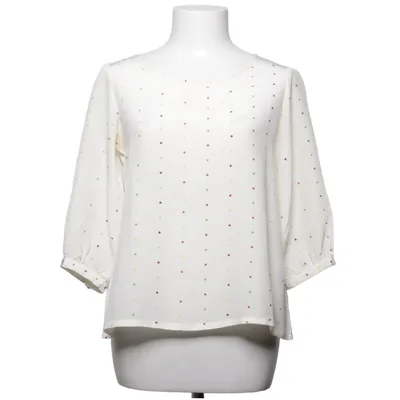 Blouse (White, Multicolored) from Greta Silk
