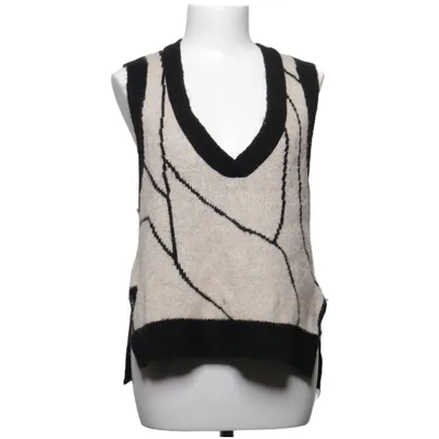 Spencer (Beige, Zwart) van Danaë x NA-KD Acryl, Polyester