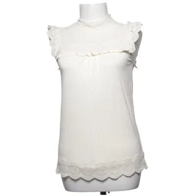 Top (White) from Oasis Cotton, Polyamide, Viscose