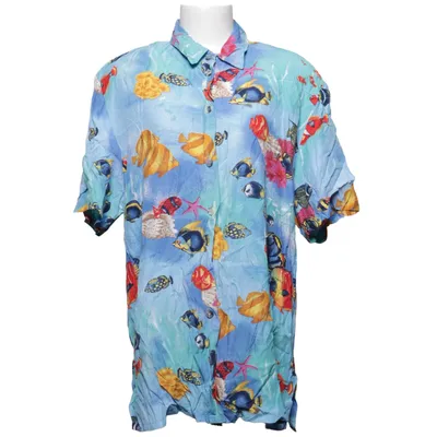 Chemise à manches courtes (Bleu, Multicolore) de Thea Plus