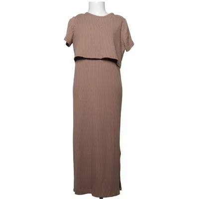 Maxikjole (Beige) fra Next Maternity Elastan, Polyester