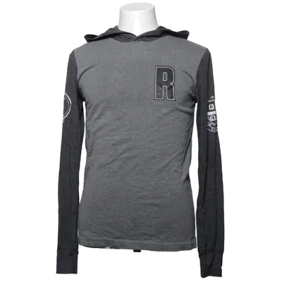 Sweat à capuche (Gris, Noir) de Canvas Coton, Polyester