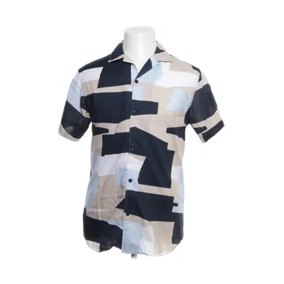 Kortärmad skjorta (Beige, Blå) från Selected Homme Bomull