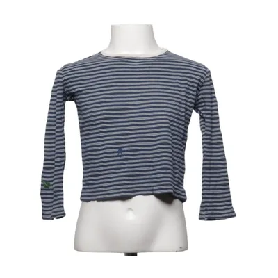 T-shirt à manches longues (Bleu, Blanc) de Noa Noa Coton
