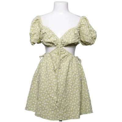 Robe (Vert, Blanc) de Sabo Coton, Viscose