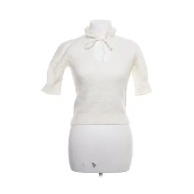 Sweater (Hvid) fra Ganni Alpacauld, Elastan, Merinould, Polyamid