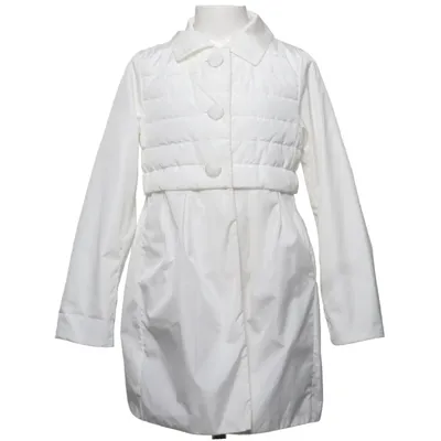 Coat (White) from Herno Polyester