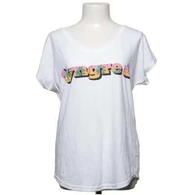 T-shirt (Blanc) de Tyngre Coton, Polyester, Viscose
