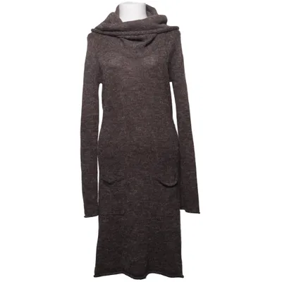 Robe à col roulé (Marron) de Eve Acrylique, Polyamide