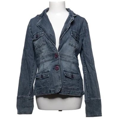 Veste en jean (Bleu) de JSFN Coton, Élasthane