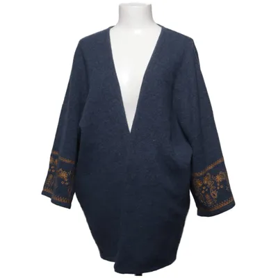 Cardigan (Blå, Gul) fra Seen Worn Kept Uld