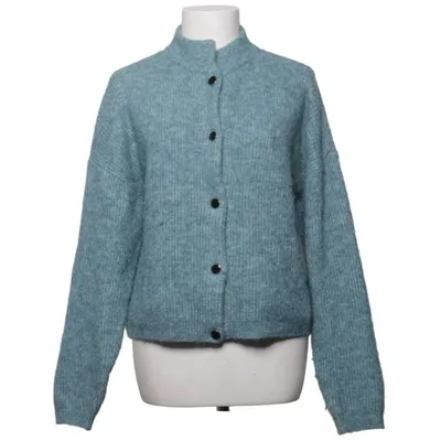 Kofta (Blå) från Gestuz Alpackaull, Elastan, Återvunnen polyester