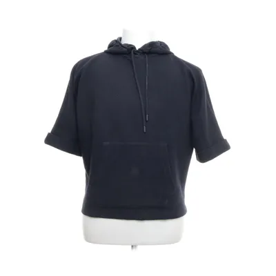 Korte mouwen capuchon sweater (Zwart) van Opus Katoen, Elastaan, Polyester