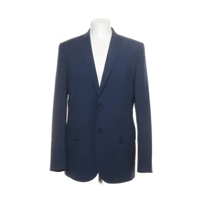 Blazer (Bleu) de Angelico Polyester, Laine