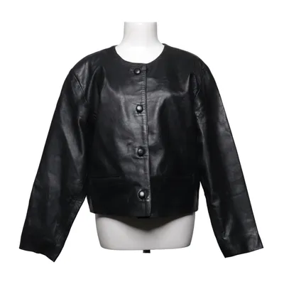 Leather jacket (Black) from Severin Leather, Viscose