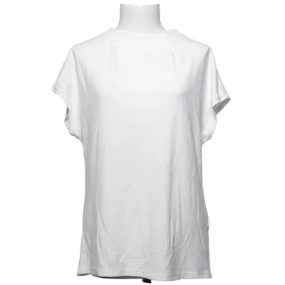 T-shirt (Blanc) de Fransa Élasthane, Polyester, Viscose