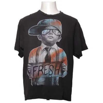 T-shirt (Zwart) van Anchor blue Katoen