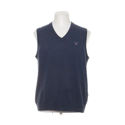 Slipover (Blå) från GANT Bomull, Ull