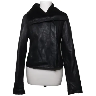 Shearling jacket (Black) from (The Mercer) N.Y. Leather