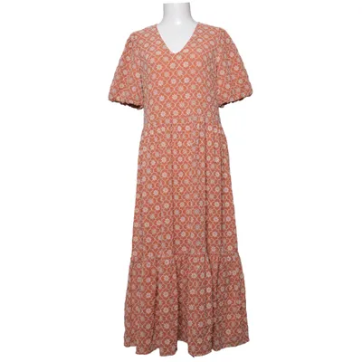 Långklänning (Brun, Vit) från YAS Polyester