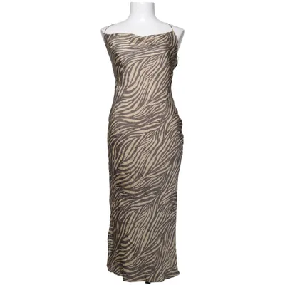 Klänning (Beige, Grå) från Adoore Polyester