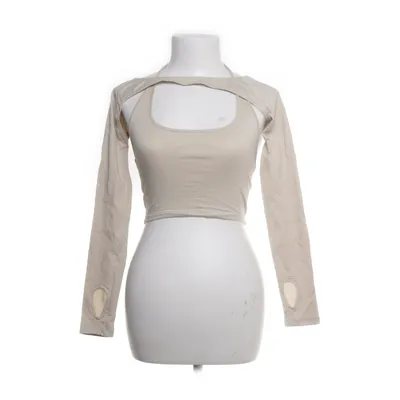 Crop top (Beige) from Motel Cotton, Elastane