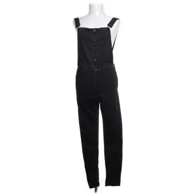 Tuinbroek (Zwart) van Divided by H&M Polyester, Elastaan, Katoen