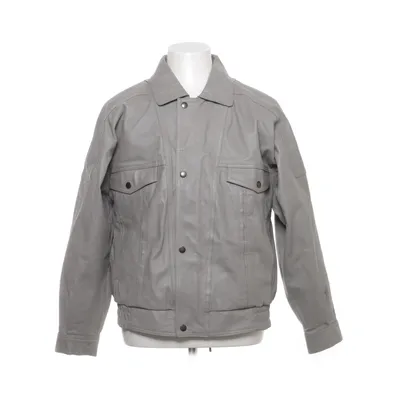 Veste en cuir (Gris) de Echt Leder