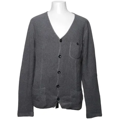 Strickjacke (Grau) von Hannes Roether Kaschmir, Baumwolle