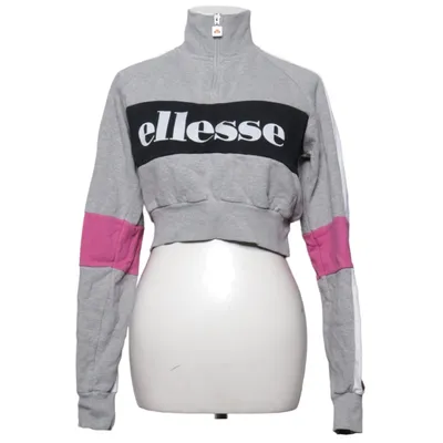 Collegetröja (Grå, Vit, Rosa, Svart) från Ellesse Bomull, Polyester
