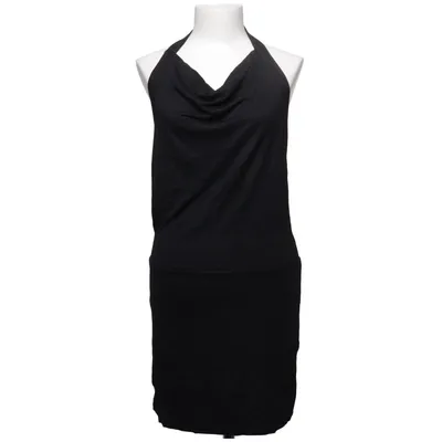 Halterneck dress (Black) from Rayon