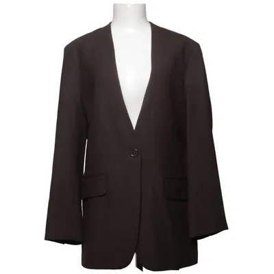 Blazer (Brown) from Arket Acetate, Elastane, Polyester, Wool