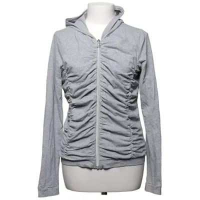 Kapuzenpullover (Grau) von Wit Girl Baumwolle, Elasthan