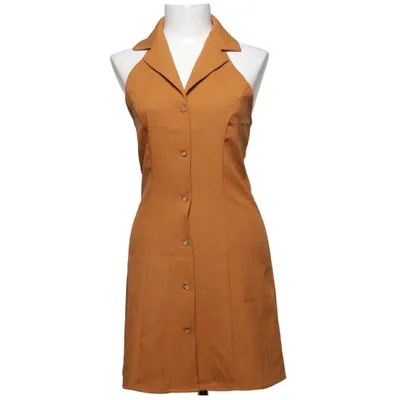 Halterneck dress (Brown) from Cider