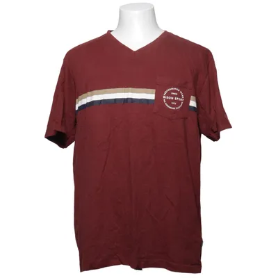 T-shirt (Red, Multicolored) from Bison Cotton, Recycled polyester