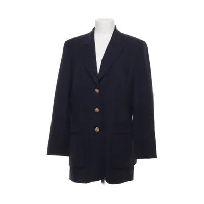 Blazer (Blauw) van Louis Féraud Viscose, Wol
