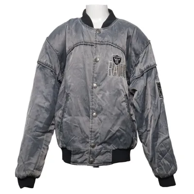 Bomberjacke (Grau, Schwarz) von NFL Team Apparel Polyester