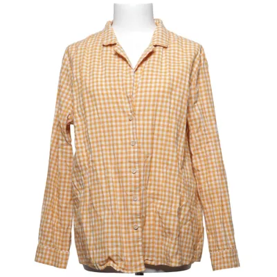 Shirt (Yellow, White) from Fashion Union Cotton, Linen