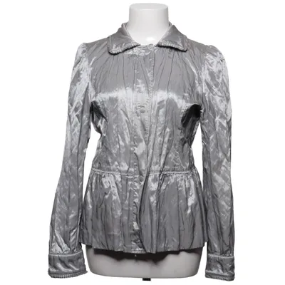 Jakke (Grå) fra Armani Collezioni Bomuld, Metallfiber, Polyamid, Polyester