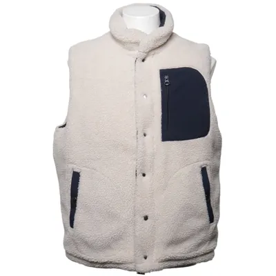 Outer vest (Beige, Blue) from Premium by Jack & Jones Polyamide, Polyester