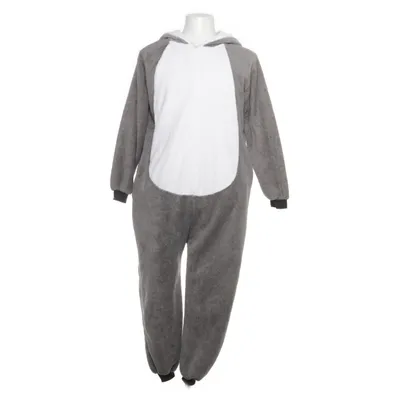 Mjukisdräkt (Grå, Vit) Polyester