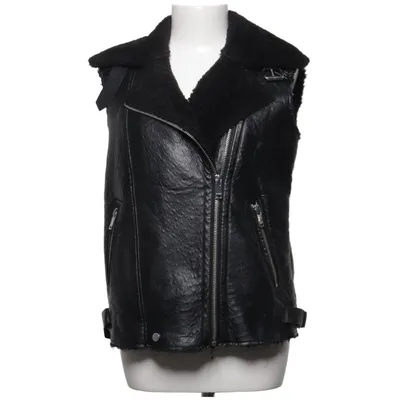 Biker vest (Black) from Alcott Cotton, Polyester