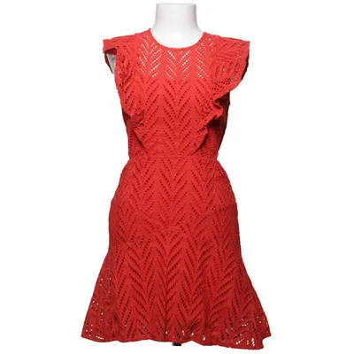 Robe (Rouge) de Bardot Coton