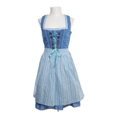 Dirndl (Blå, Flerfärgad) från Distler Bomull