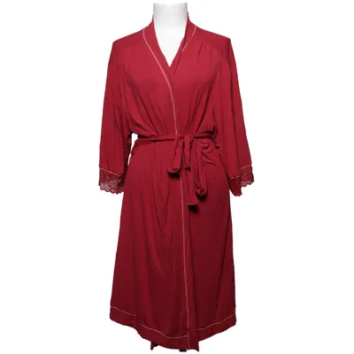 Dressing gown (Red) from Triumph Elastane, Polyamide, Viscose