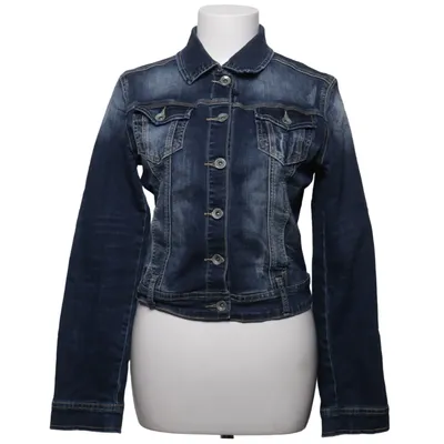 Denim jacket (Blue) from Softy Cotton, Elastane, Polyester