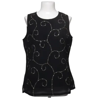 Tanktop (Zwart) van Gianini Polyester