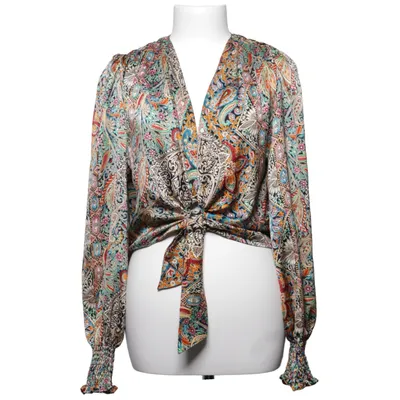 Wikkelblouse (Meerkleurig) van Drôle de Copine Polyester