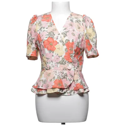 Blouse portefeuille (Rose, Rouge, Jaune) de & Other Stories Lin, Lyocell
