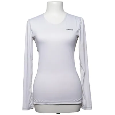 Långärmad t-shirt (Vit) från Stronger Elastan, Polyester